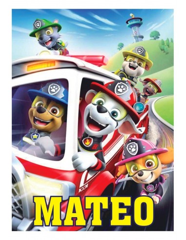 Papel Comestible Patrulla Canina al Rescate Personalizado