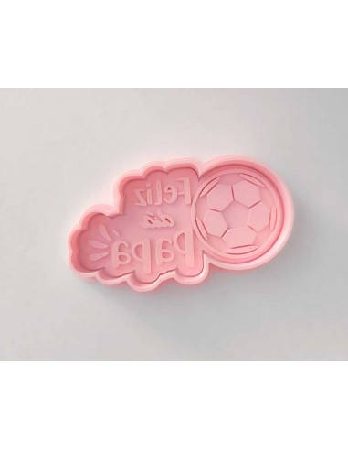 Cortador Feliz Día Papá Balón con Marcador para Galletas