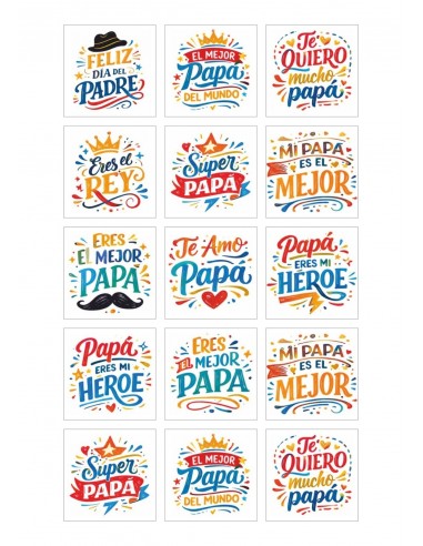 Papel Comestible Día del Padre