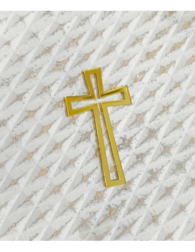 Cruz acrílica fina frontal para tartas