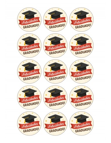 Papel Comestible para Graduación