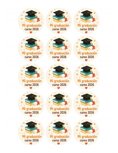 Papel Comestible Mi Graduación