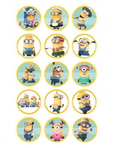 Papel de azúcar minions
