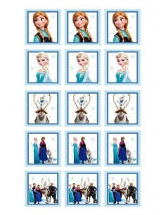 Papel de azúcar Frozen para galletas