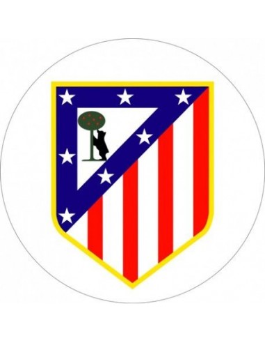 Papel de azúcar escudo Atlético de Madrid 