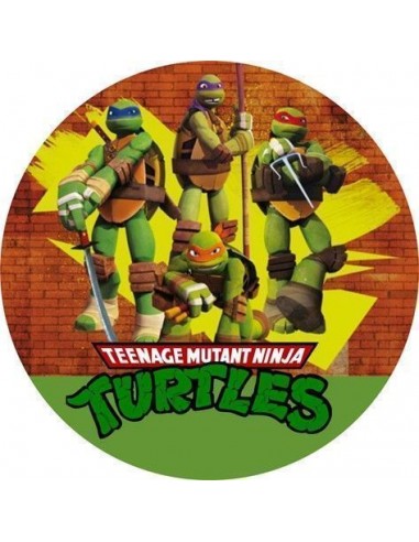 Papel de azúcar Tortugas Ninja