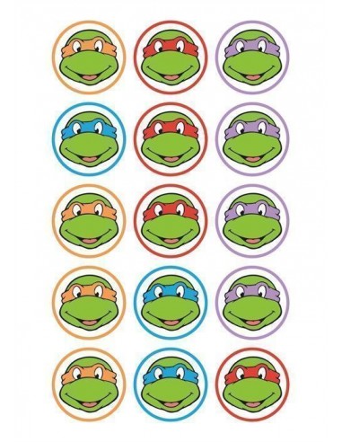 Papel de azúcar Tortugas Ninja