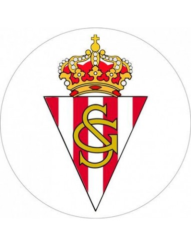 Papel de azúcar escudo Sporting de Gijón 