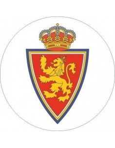 Papel de azúcar escudo Real Zaragoza