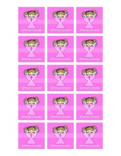 Papel de azúcar comunion