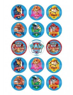 Papel de azúcar Patrulla Canina