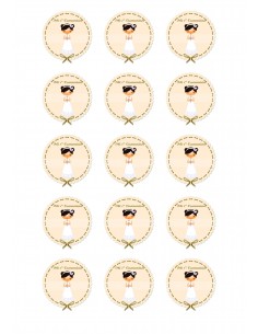 Papel de azúcar comunion