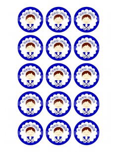 Papel de azúcar comunión para galletas