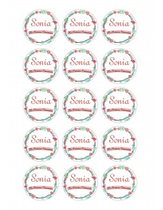 Papel de azúcar comunión para galletas