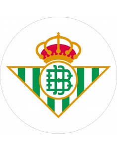 Papel de azúcar escudo Real Betis