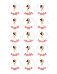 Papel de azúcar comunion 2