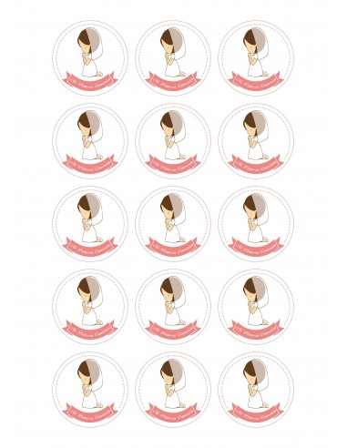 Papel de azúcar comunion