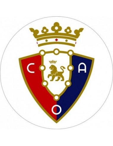 Papel de azúcar escudo Osasuna 