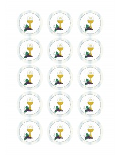 Papel de azúcar comunion