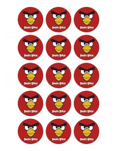 Papel de azúcar angry birds